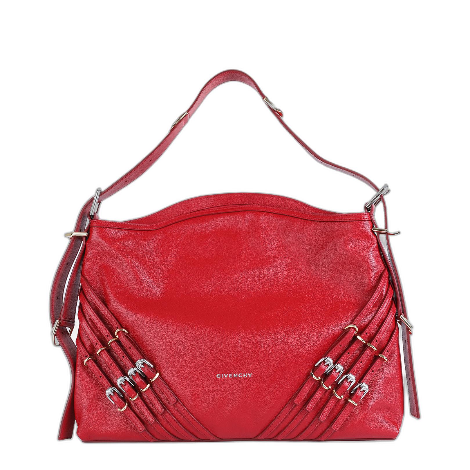Voyou Medium Bag In Leather With Multi Buckles