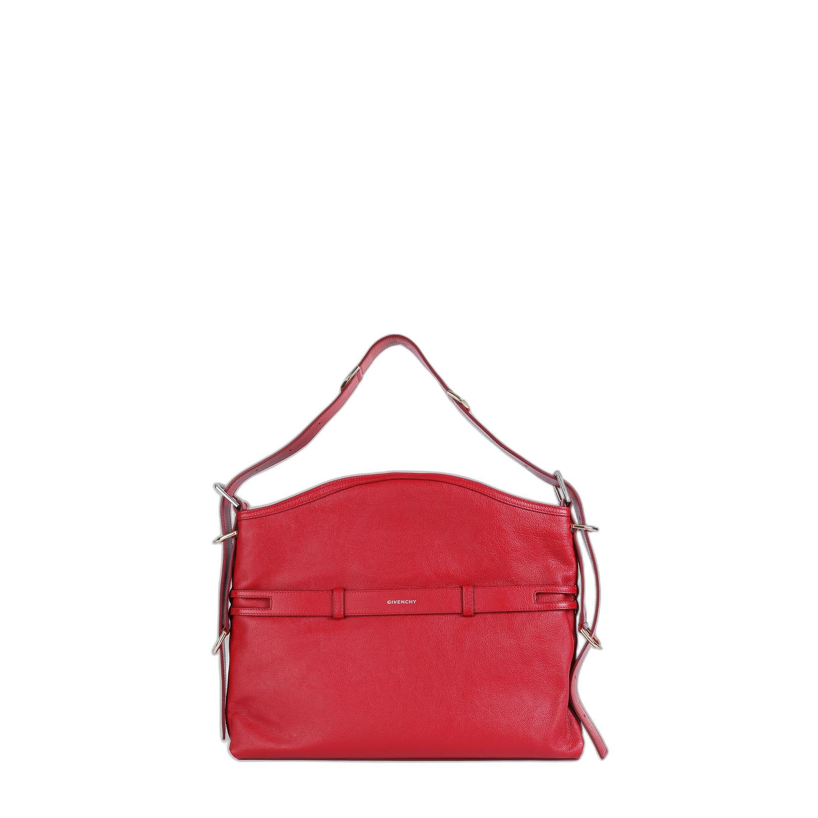 Voyou Medium Bag In Leather With Multi Buckles