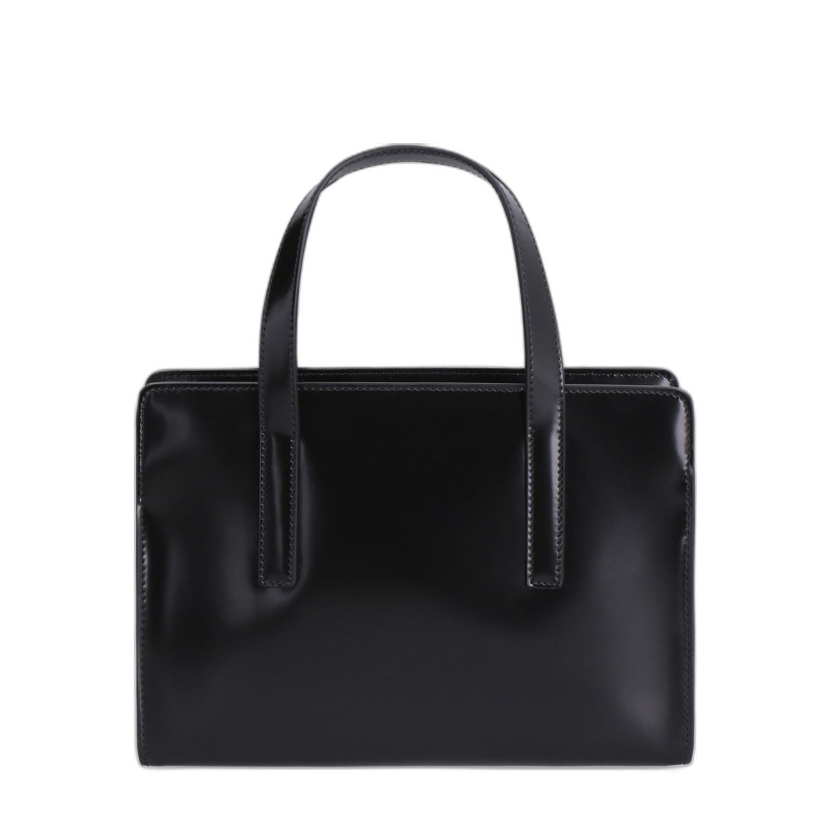 Re-Edition 1995 Top Handle Bag in Black