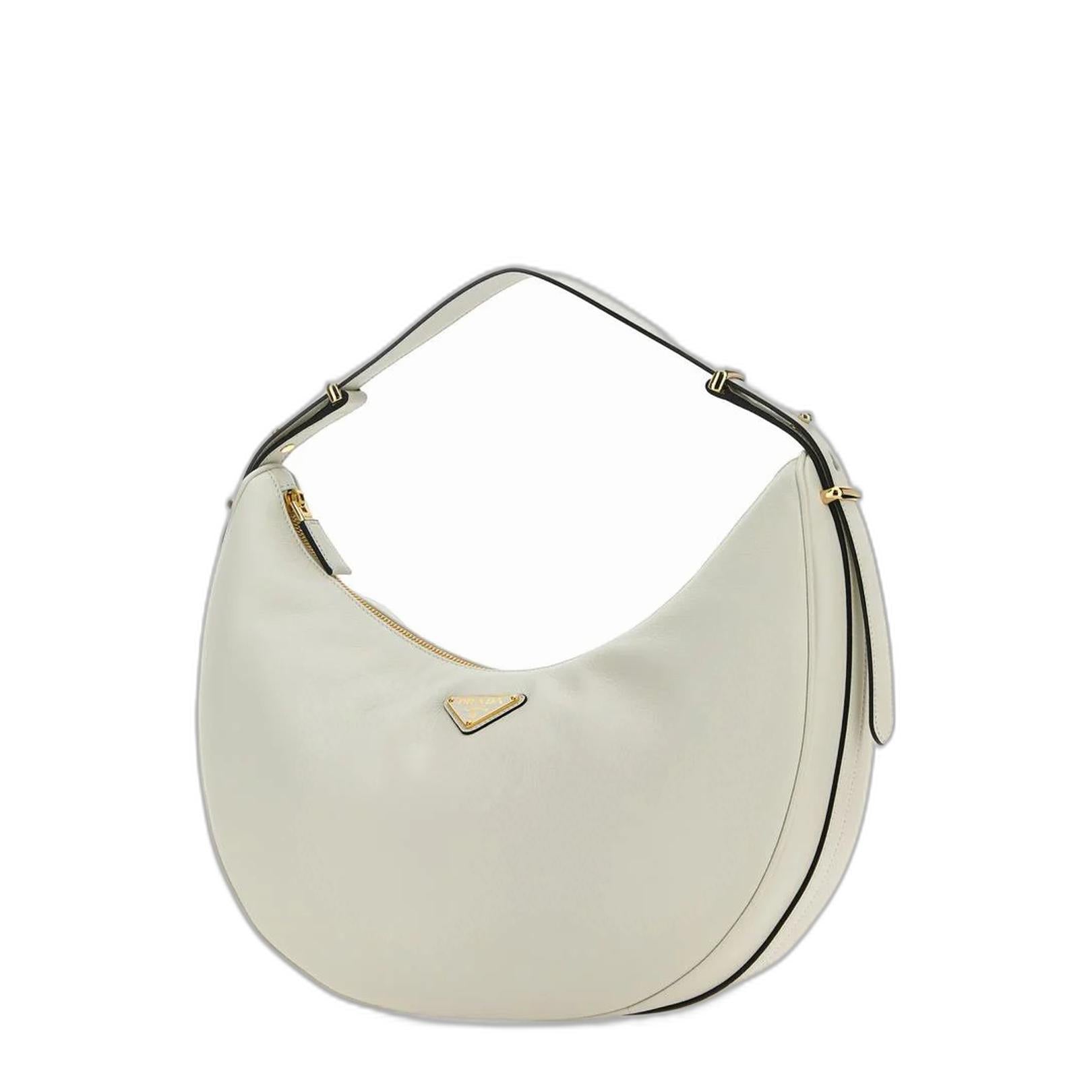 Arqué Zip-Up Large Shoulder Bag