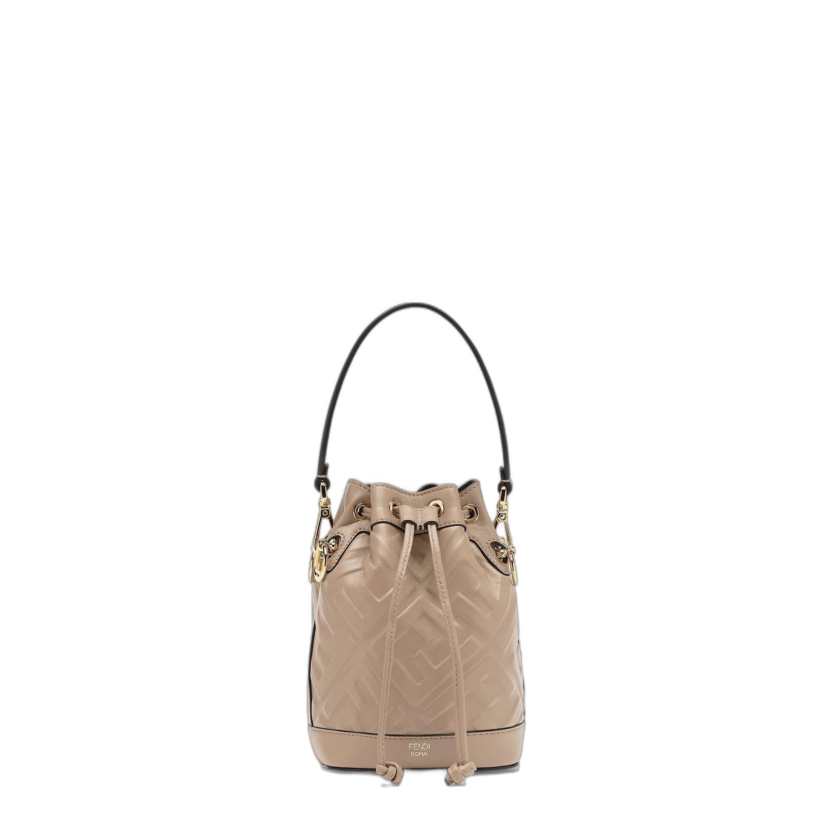 Mini Mon Tresor Drawstring Bucket Bag