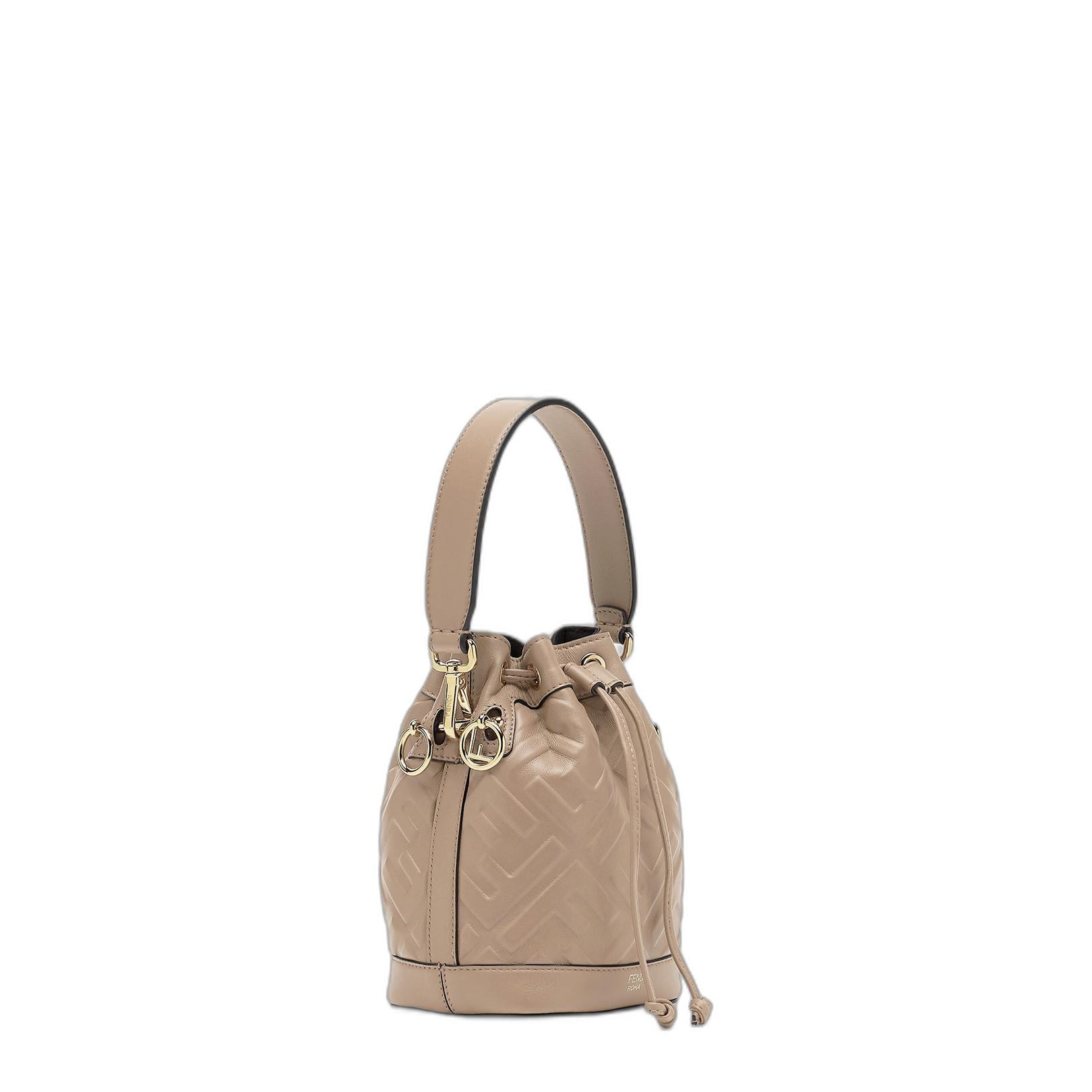 Mini Mon Tresor Drawstring Bucket Bag
