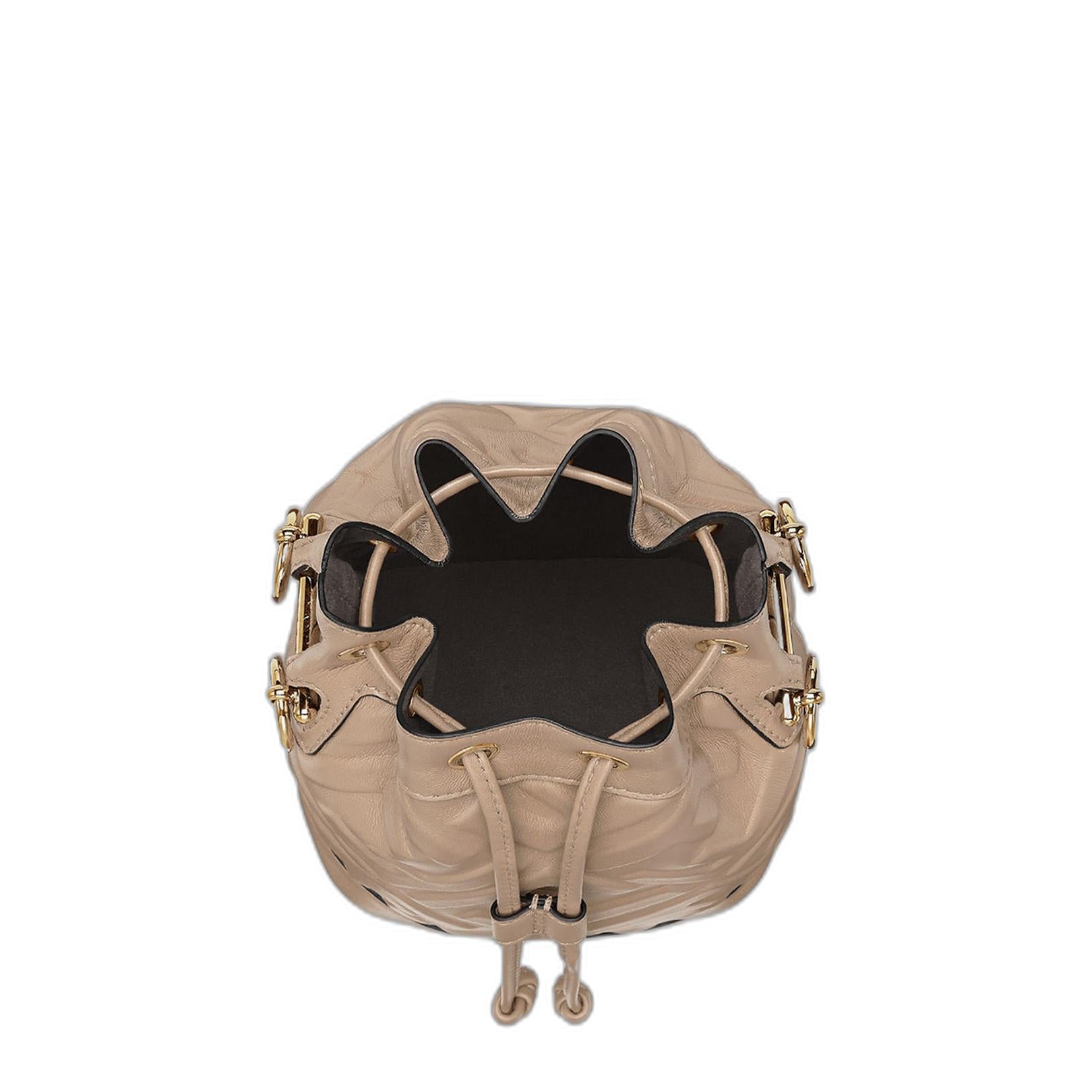 Mini Mon Tresor Drawstring Bucket Bag