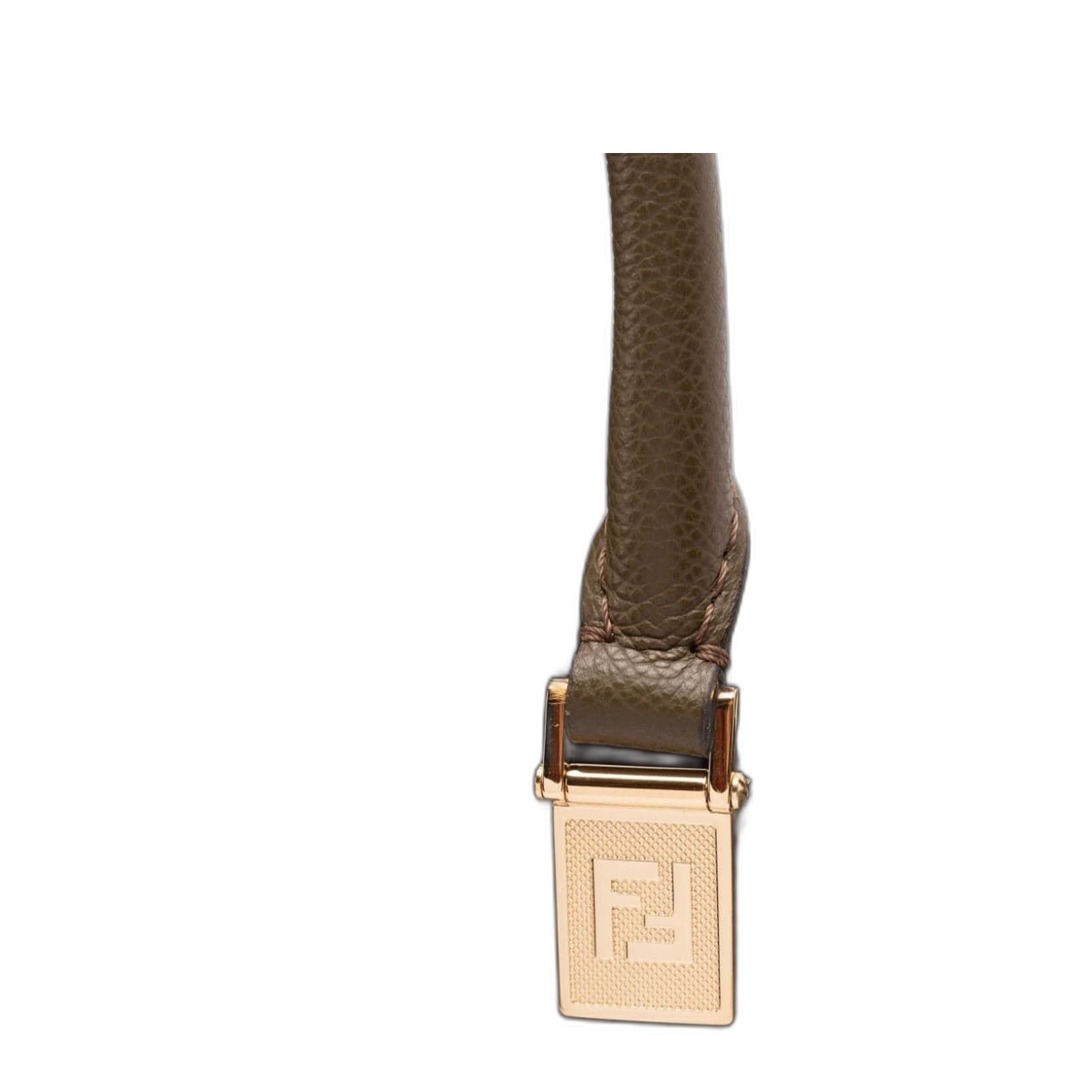 Logo Detailled Top Handle Bag