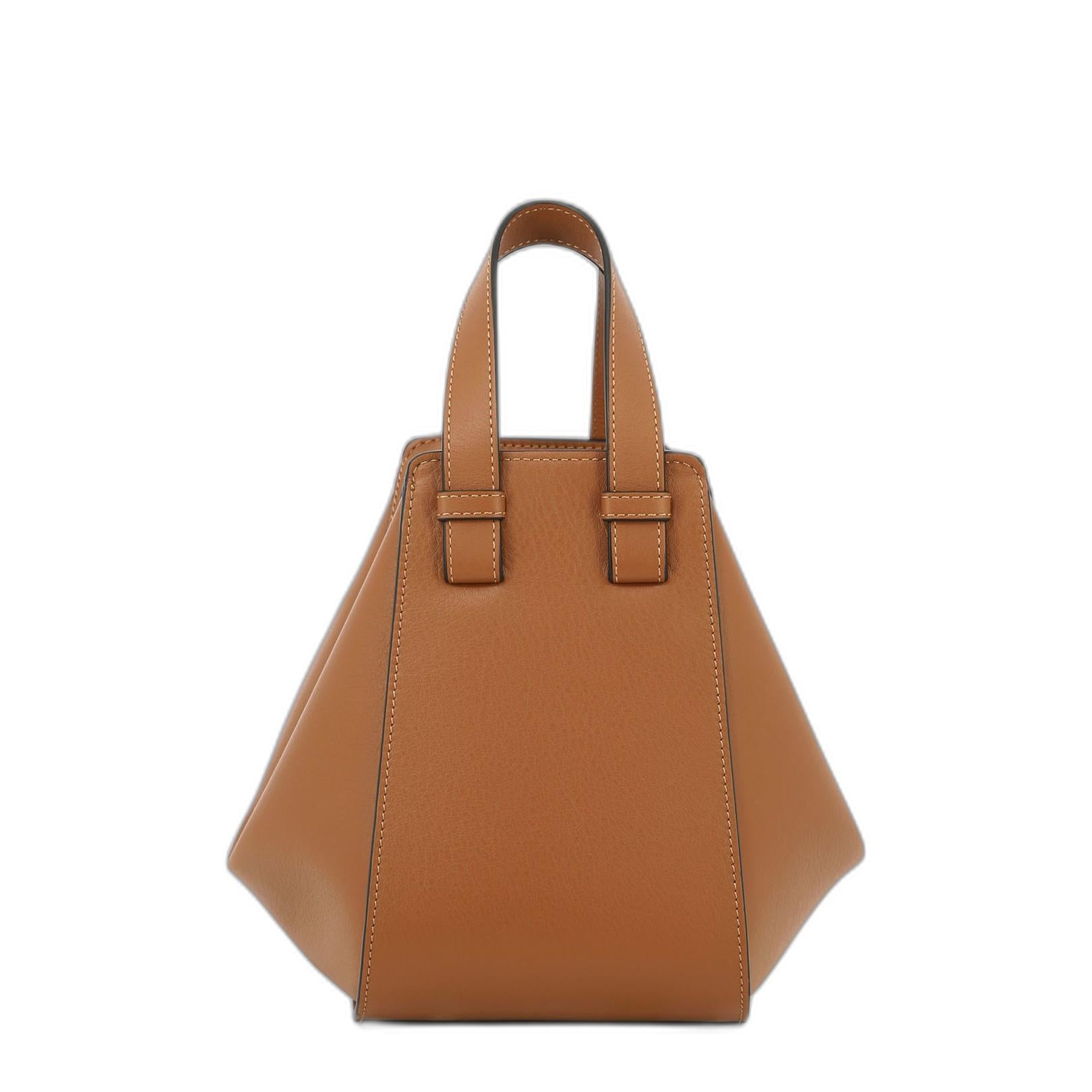 Hammock Calfskin Shoulder Bag - Brown