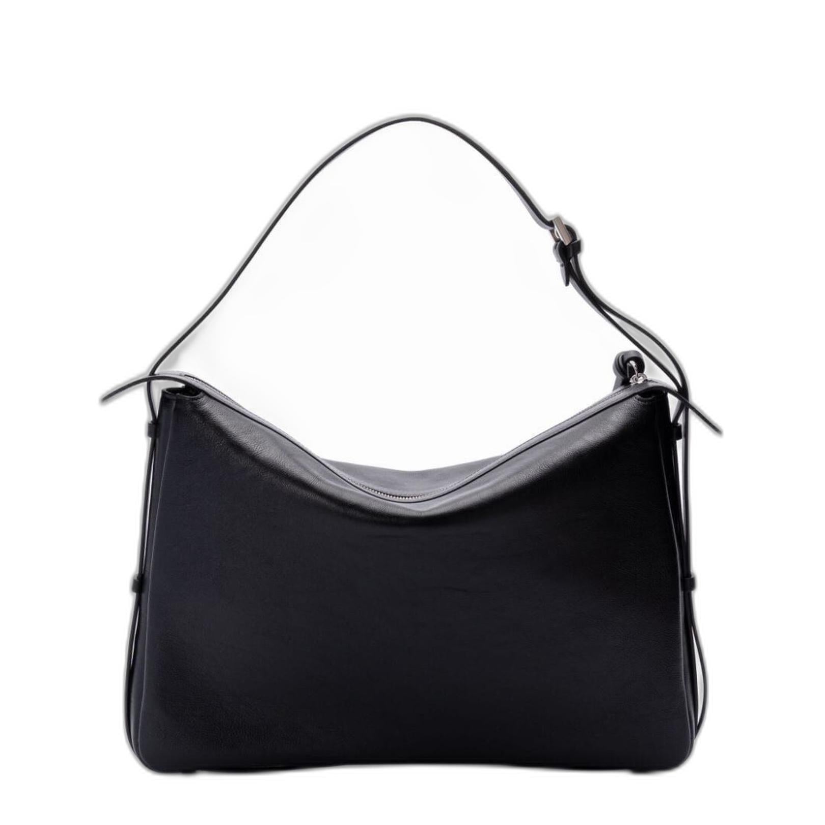 Simply Large
Black Calfskin Shoulder Bag