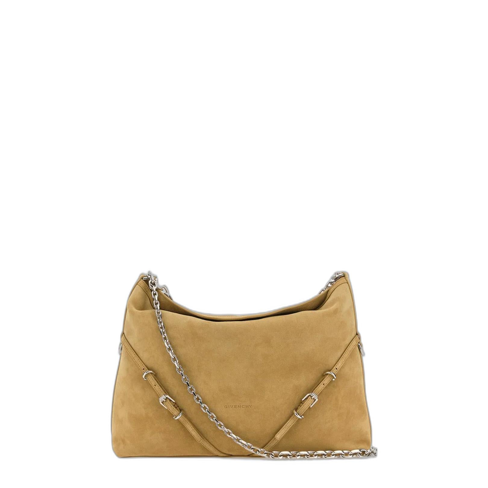 Voyou Medium Chain Shoulder Bag in Hazel