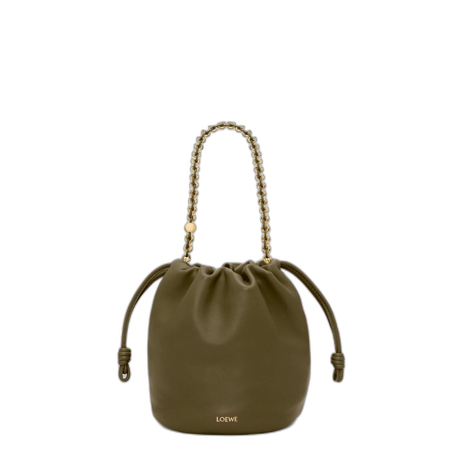 Flamenco Purse Bucket In Mellow Nappa Lambskin