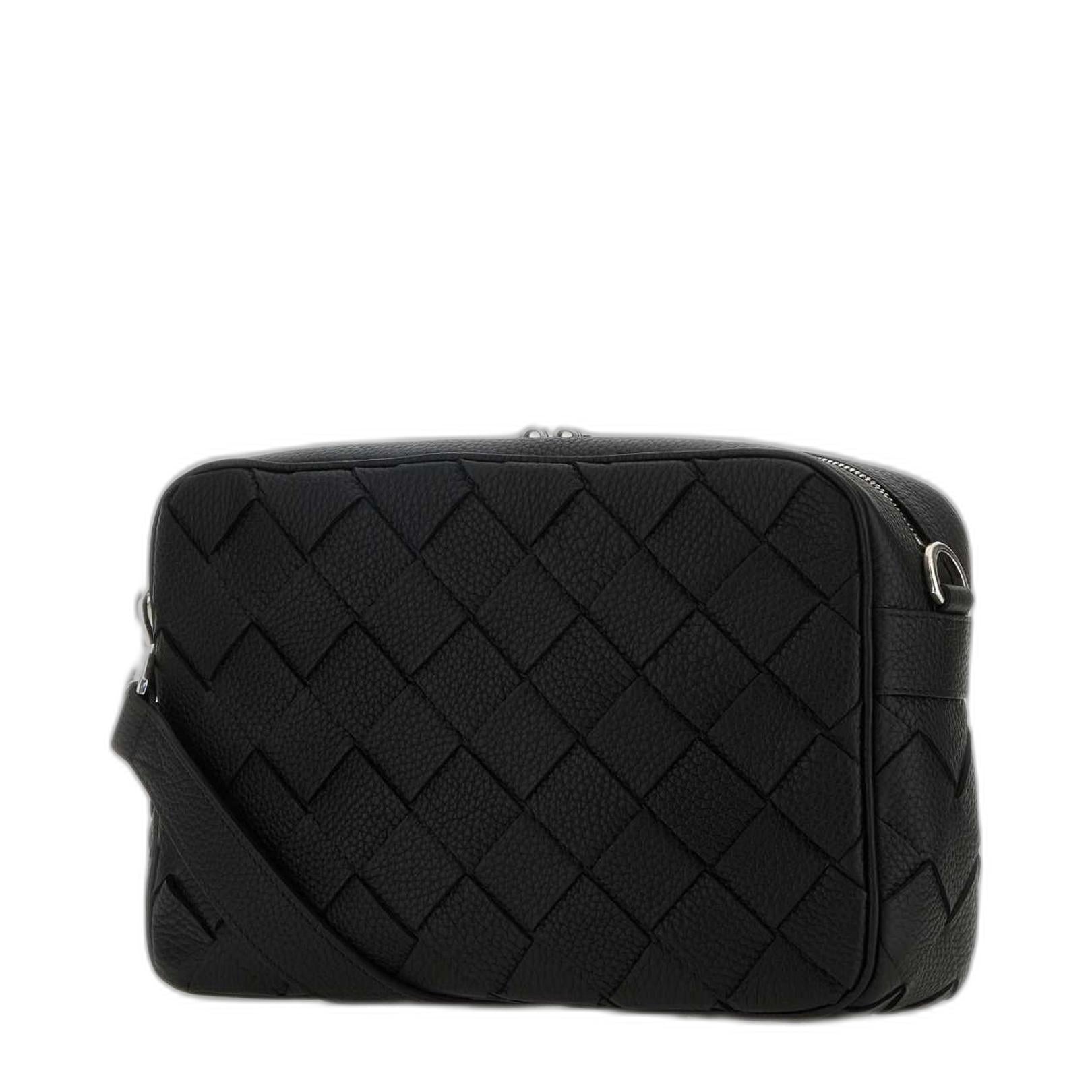 Intrecciato Leather Camera Bag