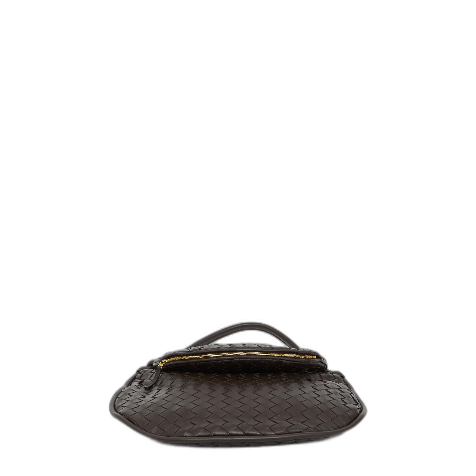 Large Gemelli Hobo Bag in Intrecciato Fondant