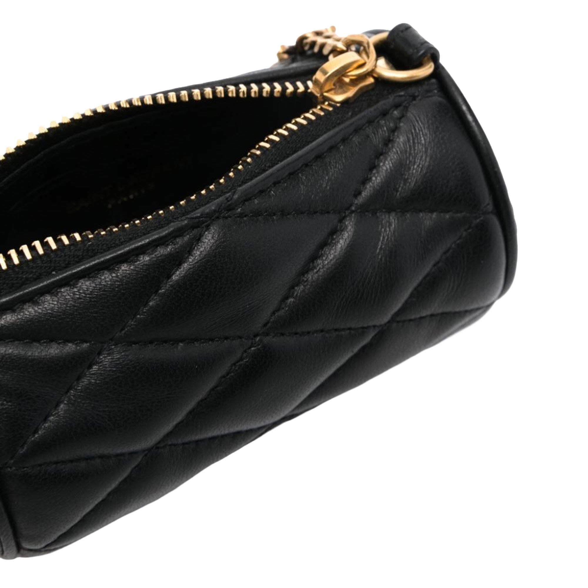 Sade Tube Micro Lambskin Shoulder Bags - Black