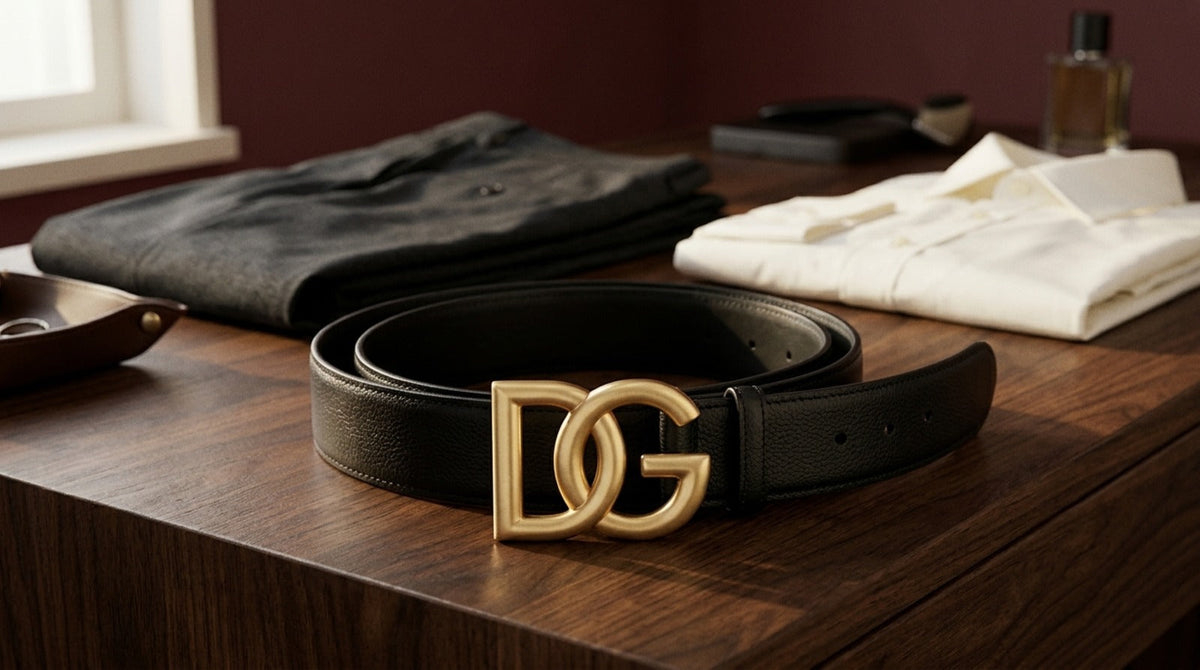 Dolce & Gabbana Belt: DG Buckles, Fit and Styling
