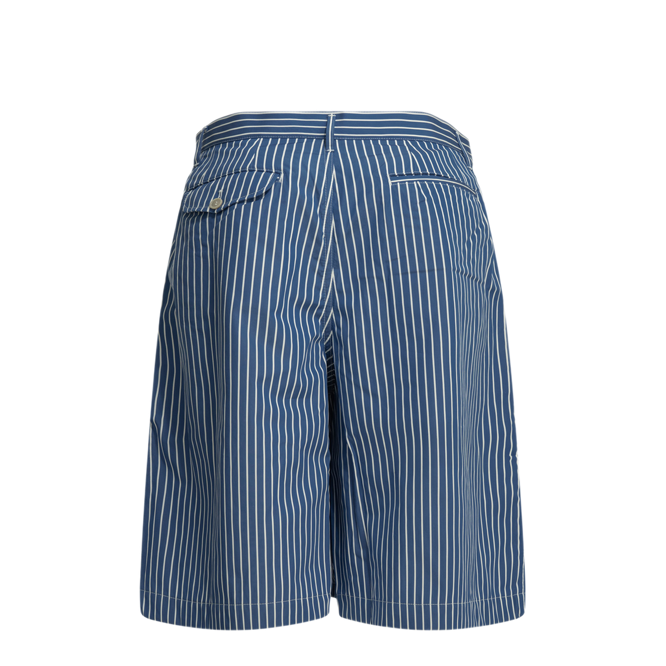 MAYFEYR - Comme Des Garcons - Striped Formal Shorts - FQP506S261BLUESTRIPE