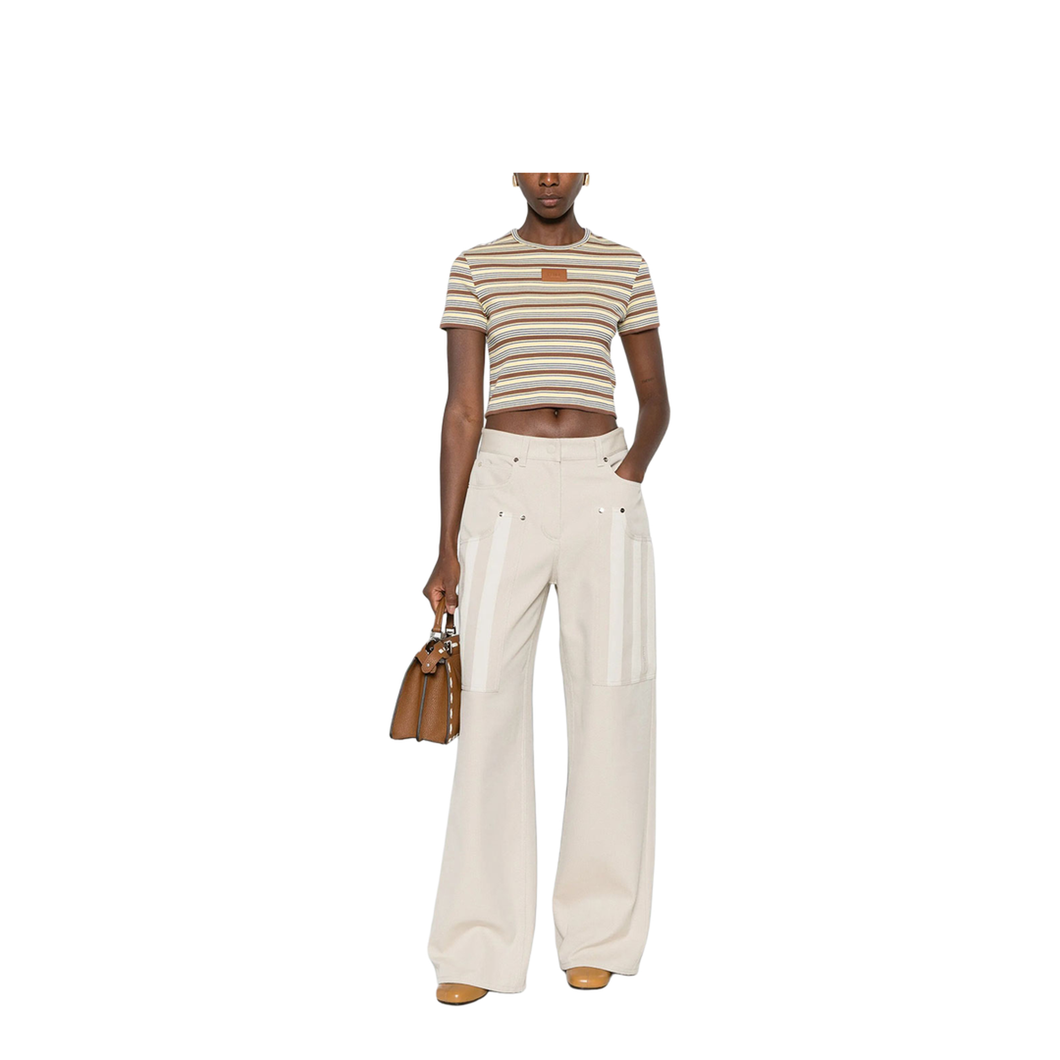 MAYFEYR - Fendi - Pequin Drill Trousers - FLP900AW8I