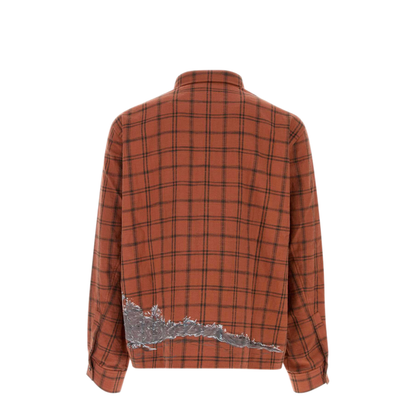 MAYFEYR - Amiri - Embroidered Flannel Shirt - AMTOSH1197RED
