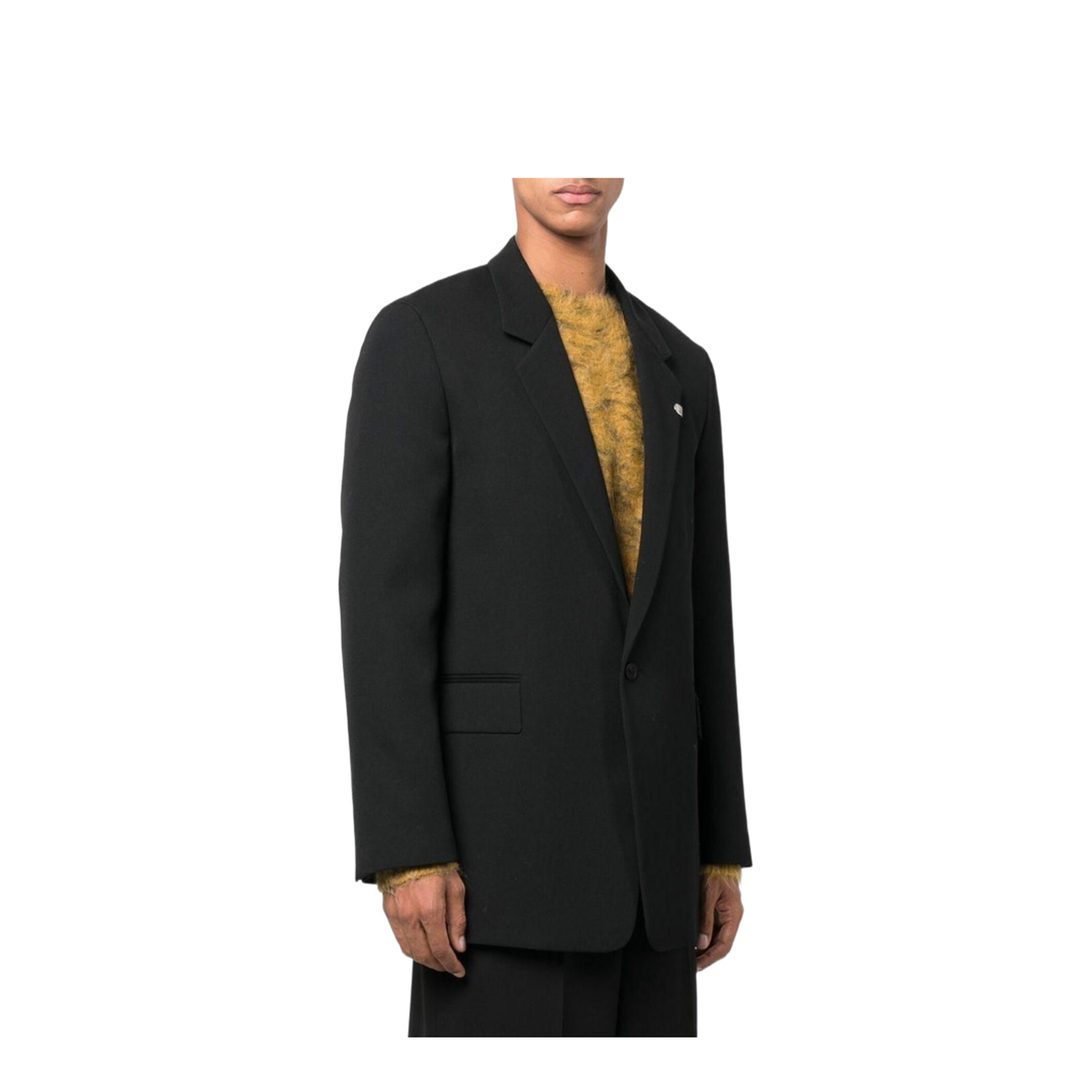 Single Breasted Blazer Black