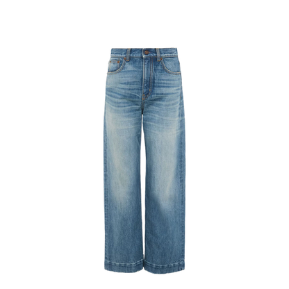 MAYFEYR - Chloè - High-Rise Cropped Denim Jeans - CH26SDP43252