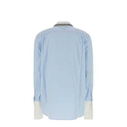 Jewel Embellished Collar Shirt
