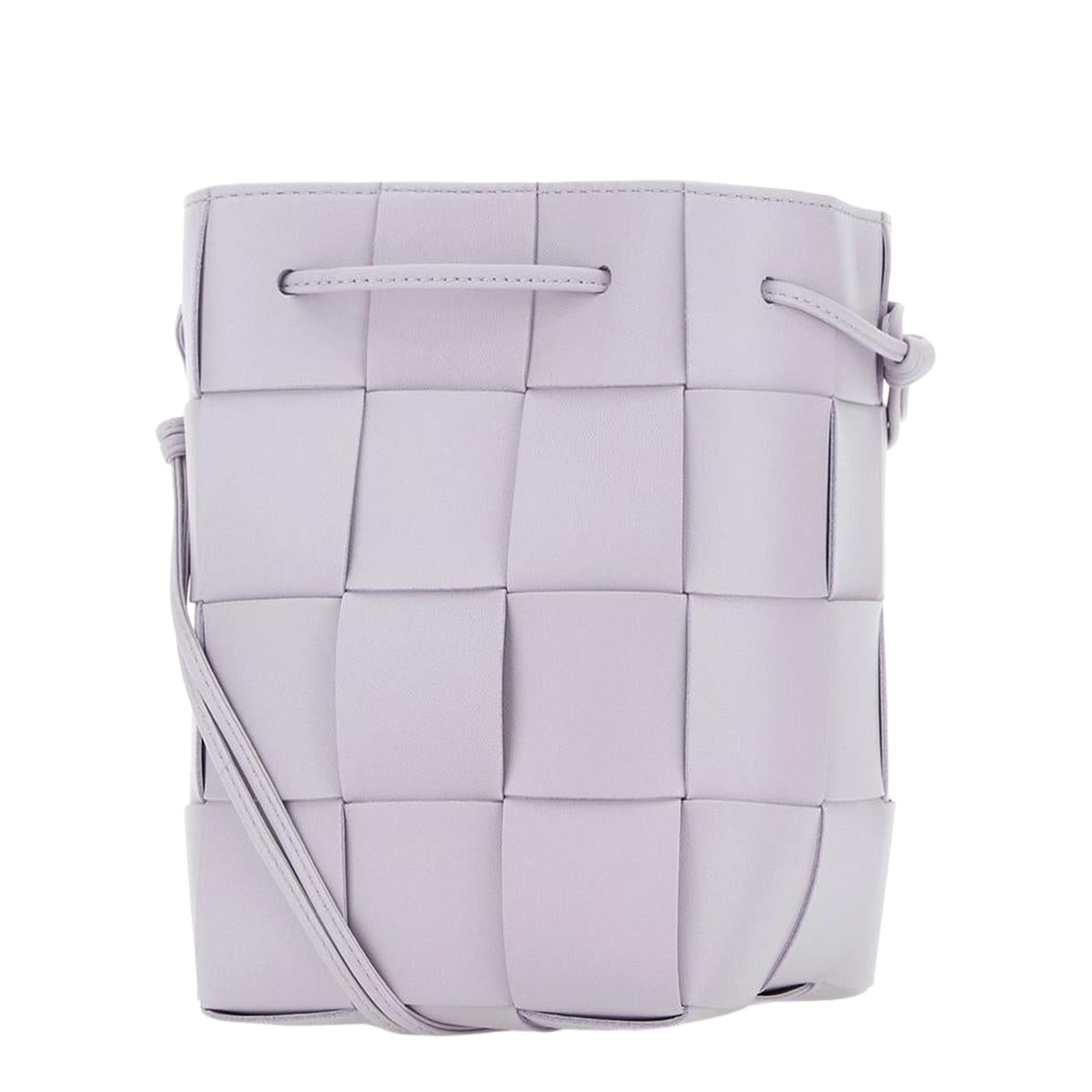 Cassette Belt-bag Leather Bucket Bags - Purple