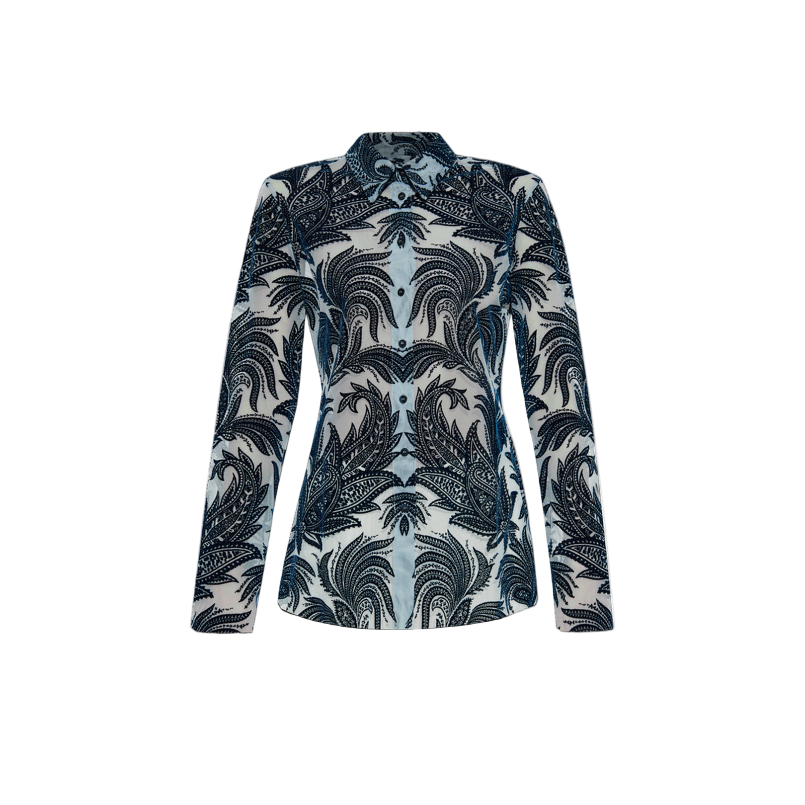 Paisley Tulle Shirt