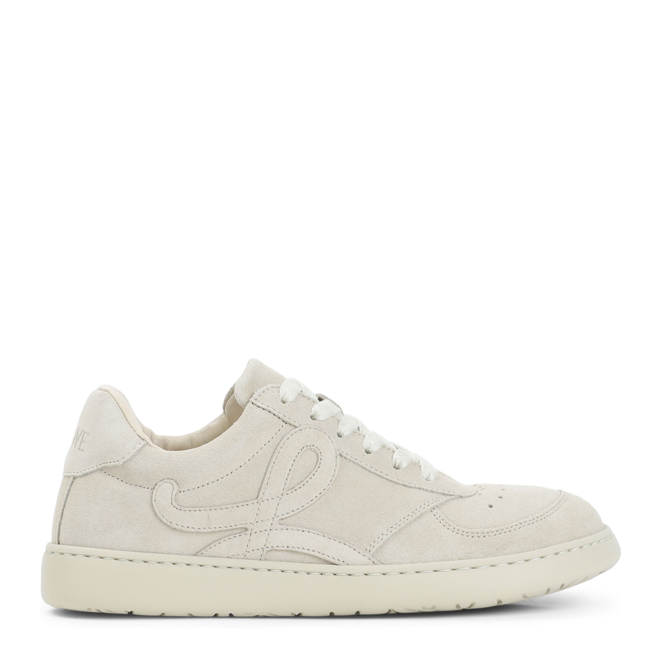 MAYFEYR - Loewe - Oat Milk Calf Leather Jambo Sneakers - LAB4282X028806