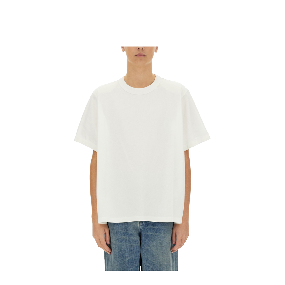 Bottega Veneta Checkered T-Shirt Made of Soft Cotton Jersey – MAYFEYR