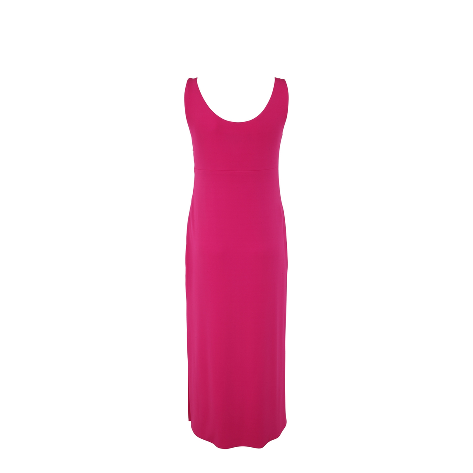 Pink High Slit Long Dress