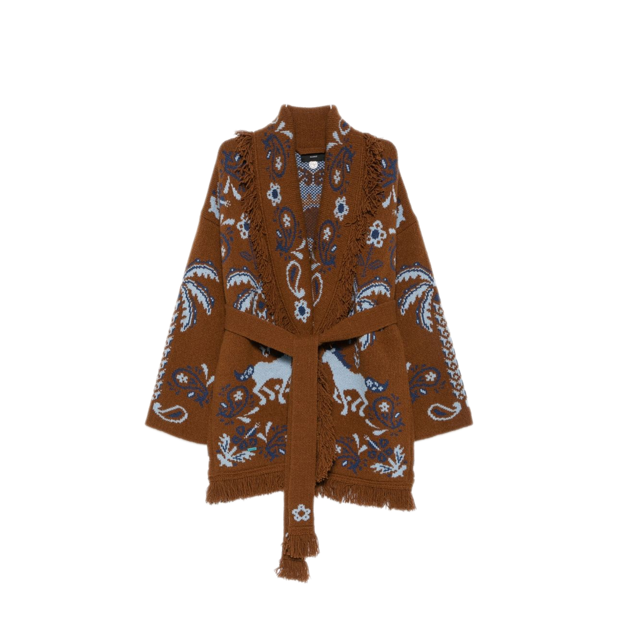 MAYFEYR - Alanui - Sweaters Brown - LWHB064E26KNI0036442