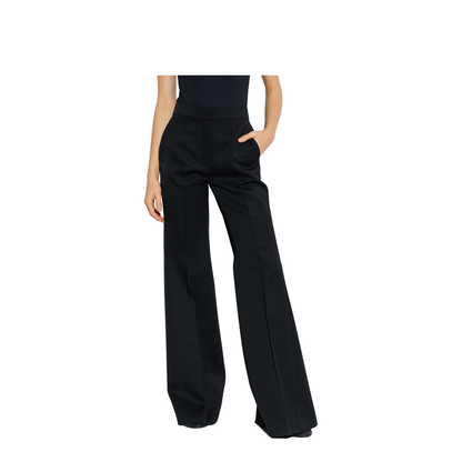 Wool Flared Trousers
