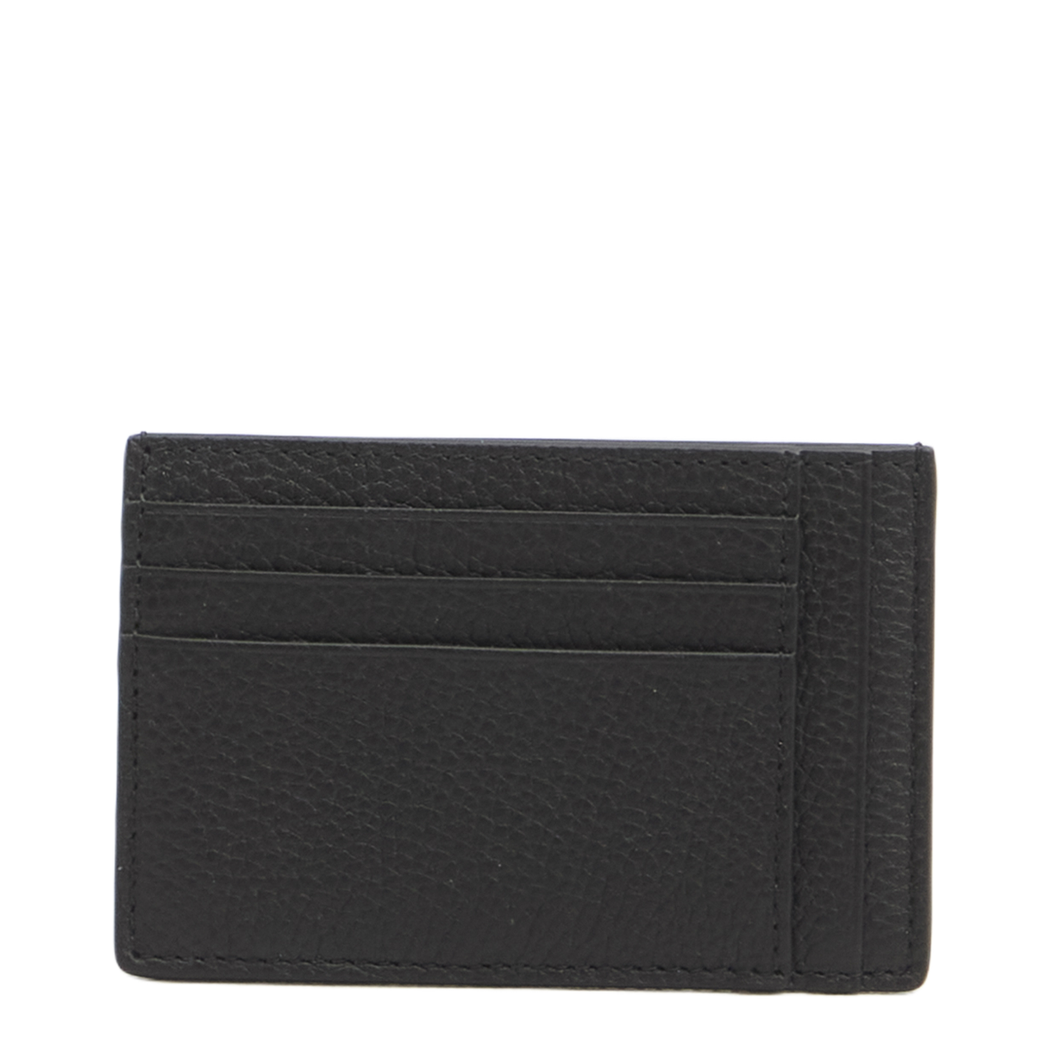 Maxi GG Card Holder Leather Black