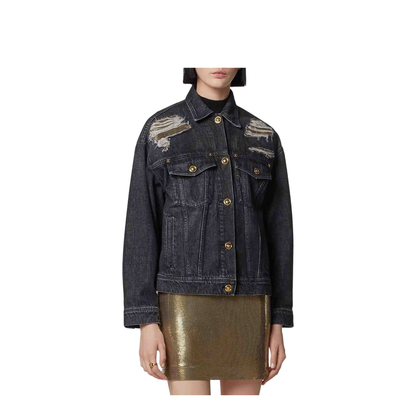 Blouson In Denim - Black
