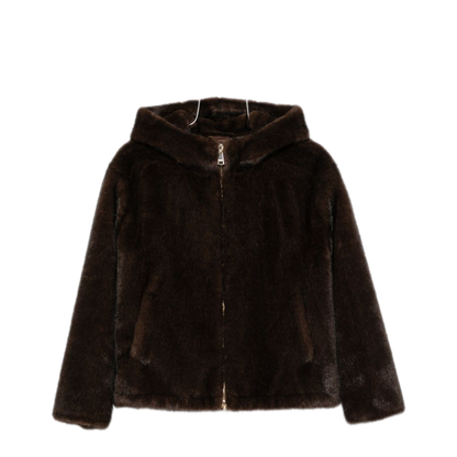 MAYFEYR - Ermanno Firenze - Coats Brown - D49ED066E93MF938