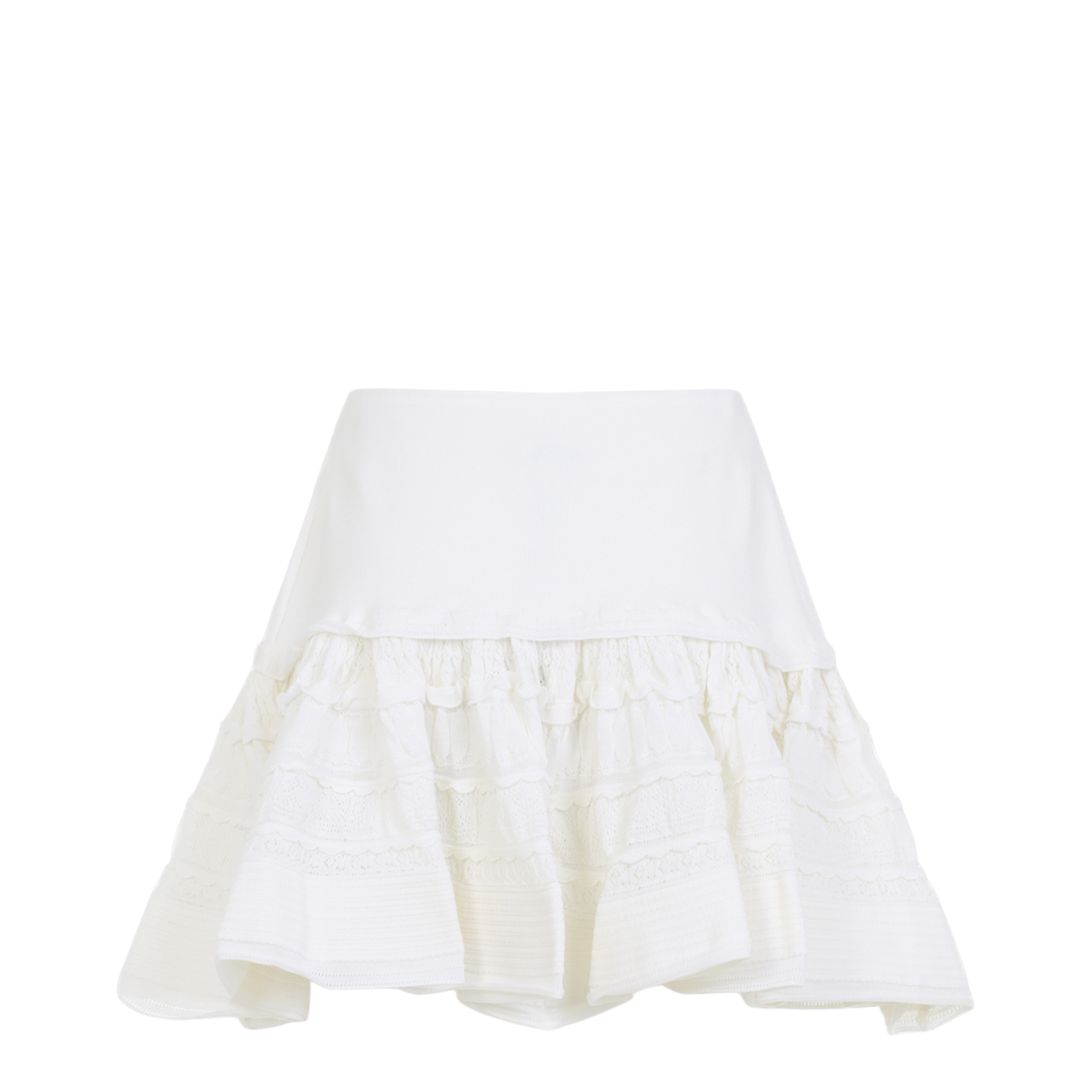 MAYFEYR - Alaia - Ruffle Mini Skirt - AA9J2480K164C