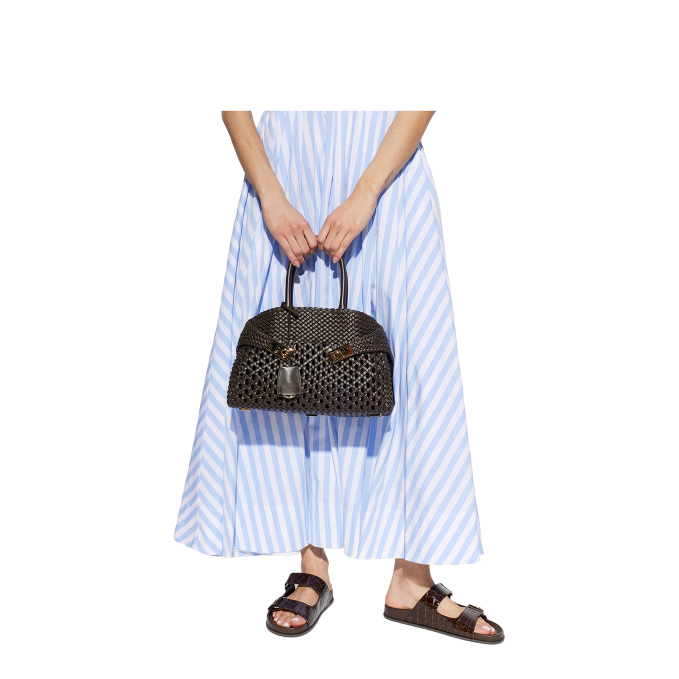 MAYFEYR - Ferragamo - Handbag Hug - 21A474HUGTHS789996TMORO
