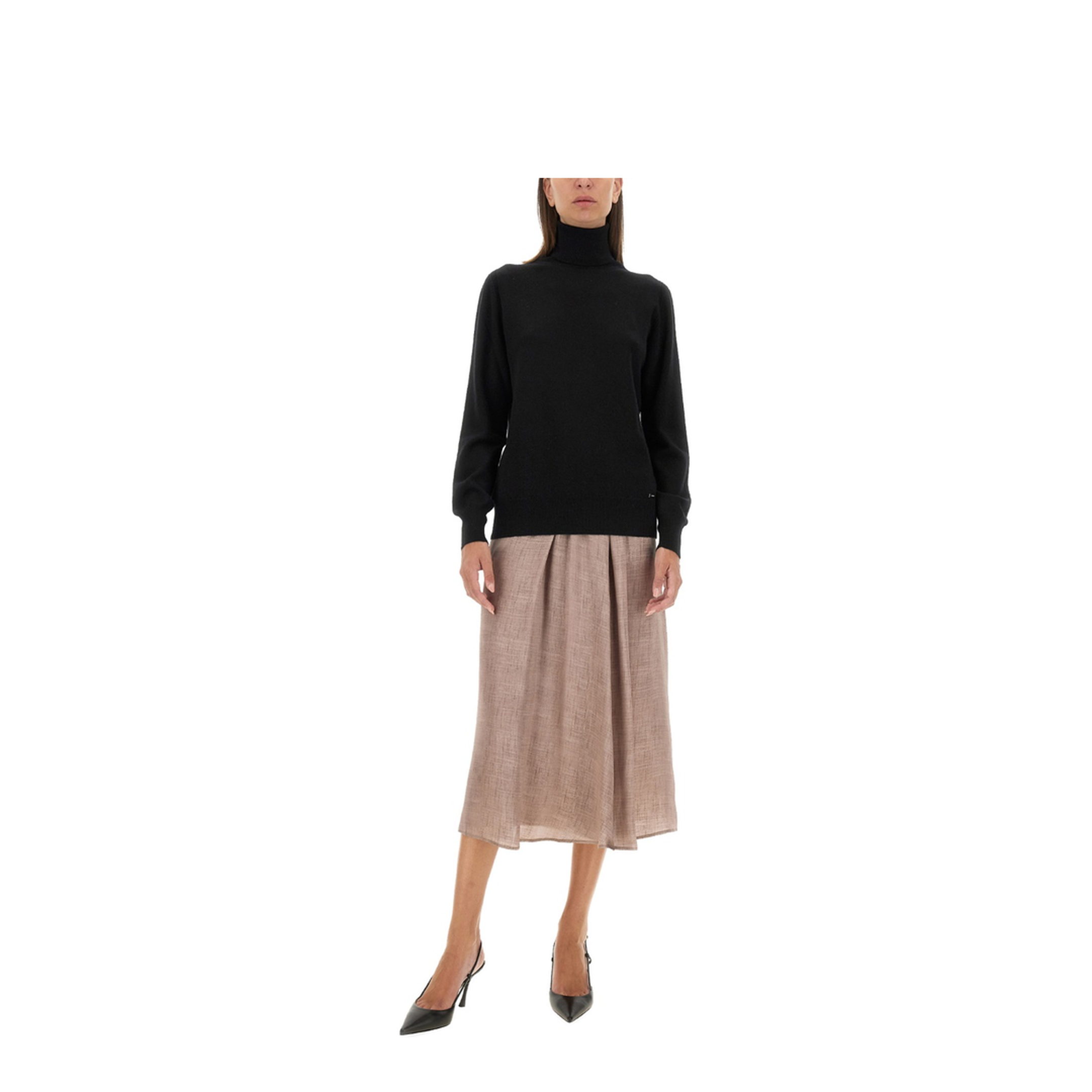 MIDI SKIRT BEIGE