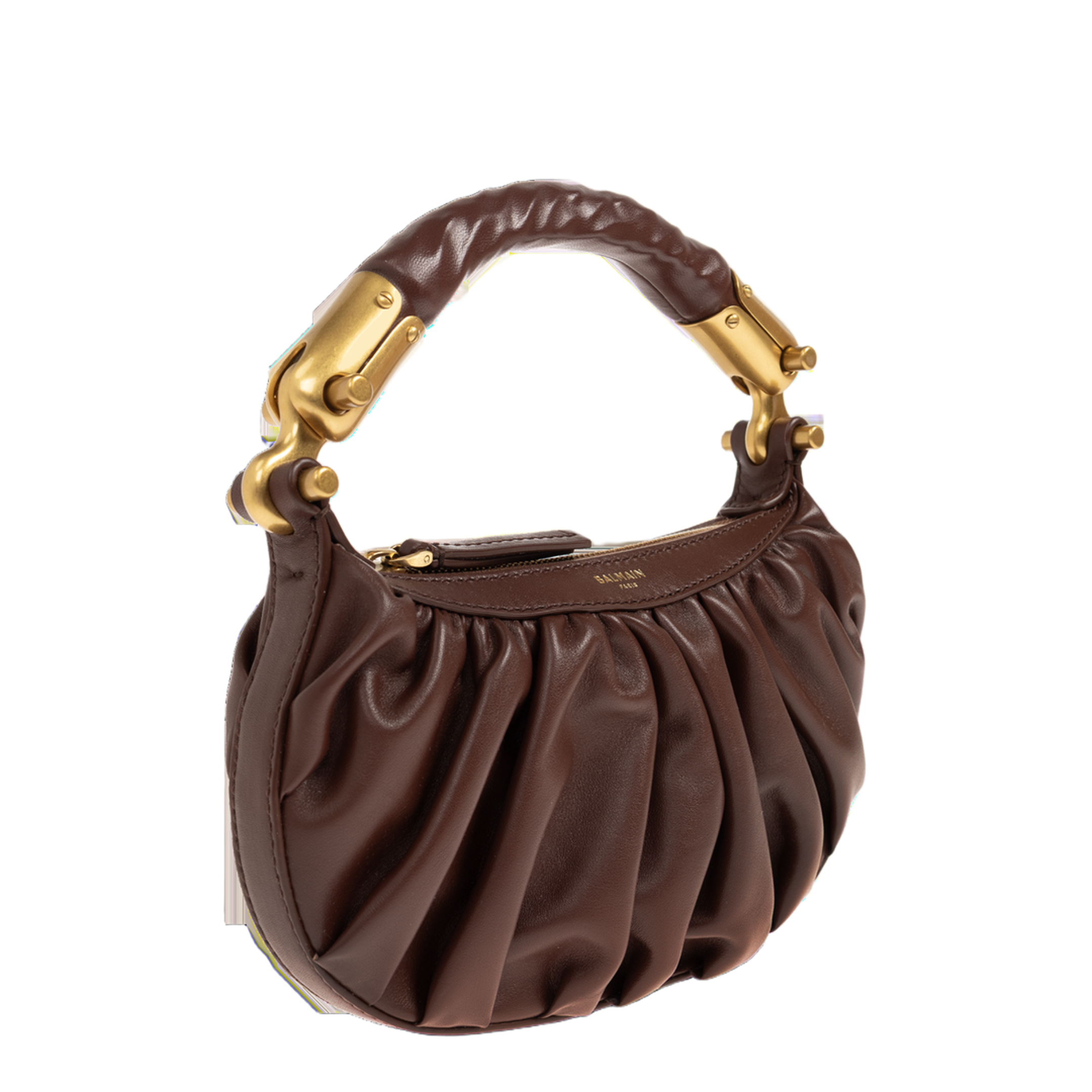 MAYFEYR - Balmain - "Ébène Mini" Bag - GN0BS027LSXP8GM