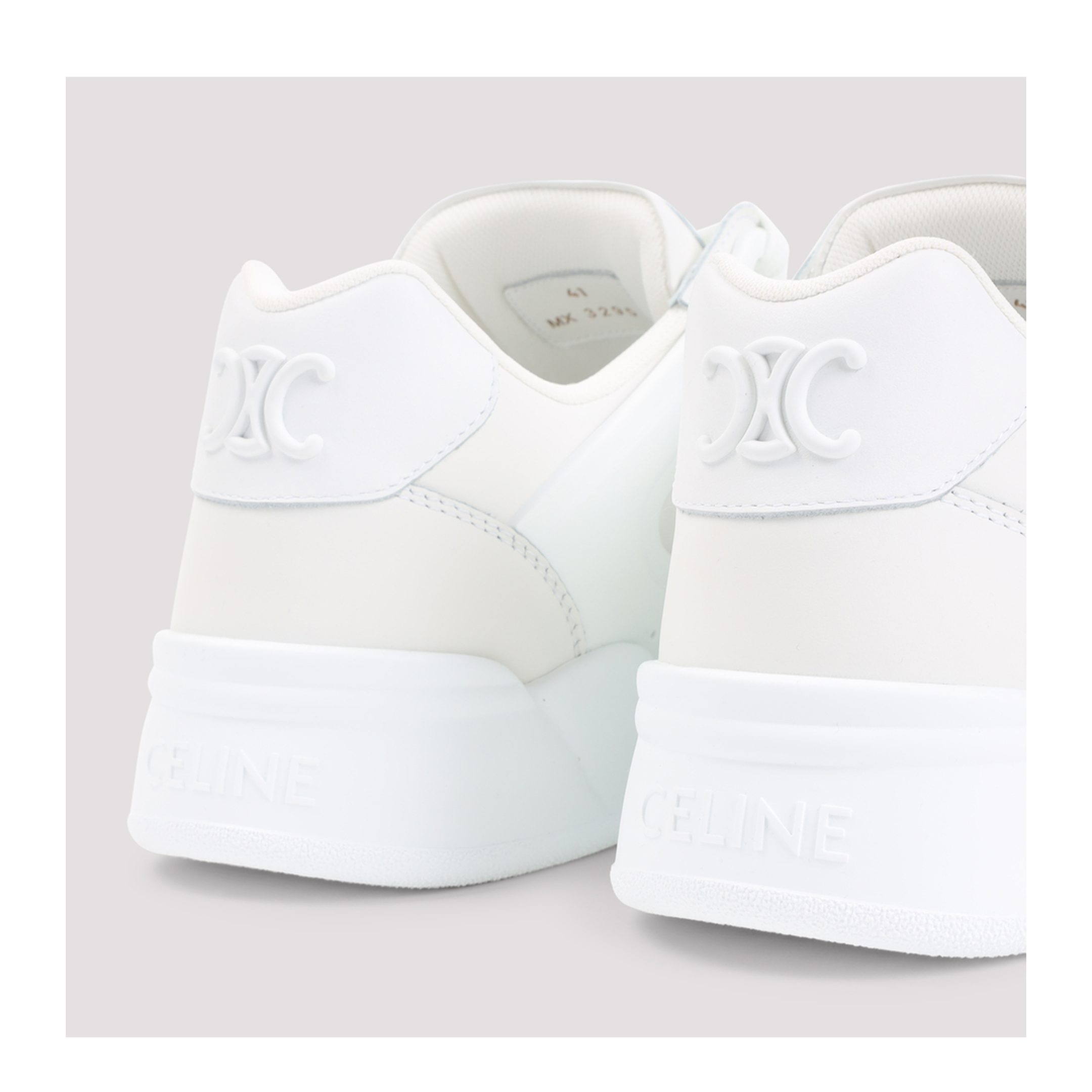 MAYFEYR - Celine - Ct-09 Leather Rubber And Mesh Sneakers - 361564995C
