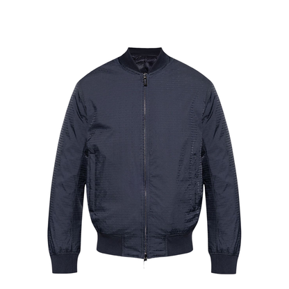 Reversible Bomber Collar Down Jacket