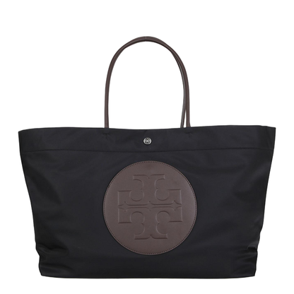 MAYFEYR - Tory Burch - Ella Twist Nylon Shoulder Bag With Maxi Front Logo Patch - 181463001