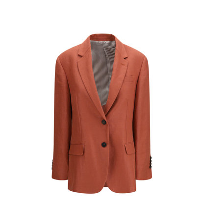 MAYFEYR - Brunello Cucinelli - Single-Breasted Linen Blazer - MH5277519