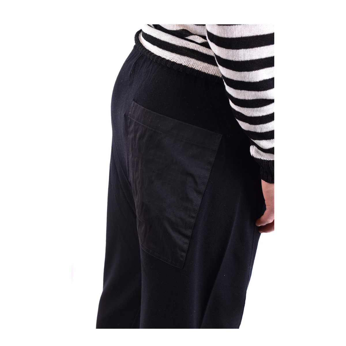 MAYFEYR - ISABEL BENENATO - Black Trousers - UK102S2201