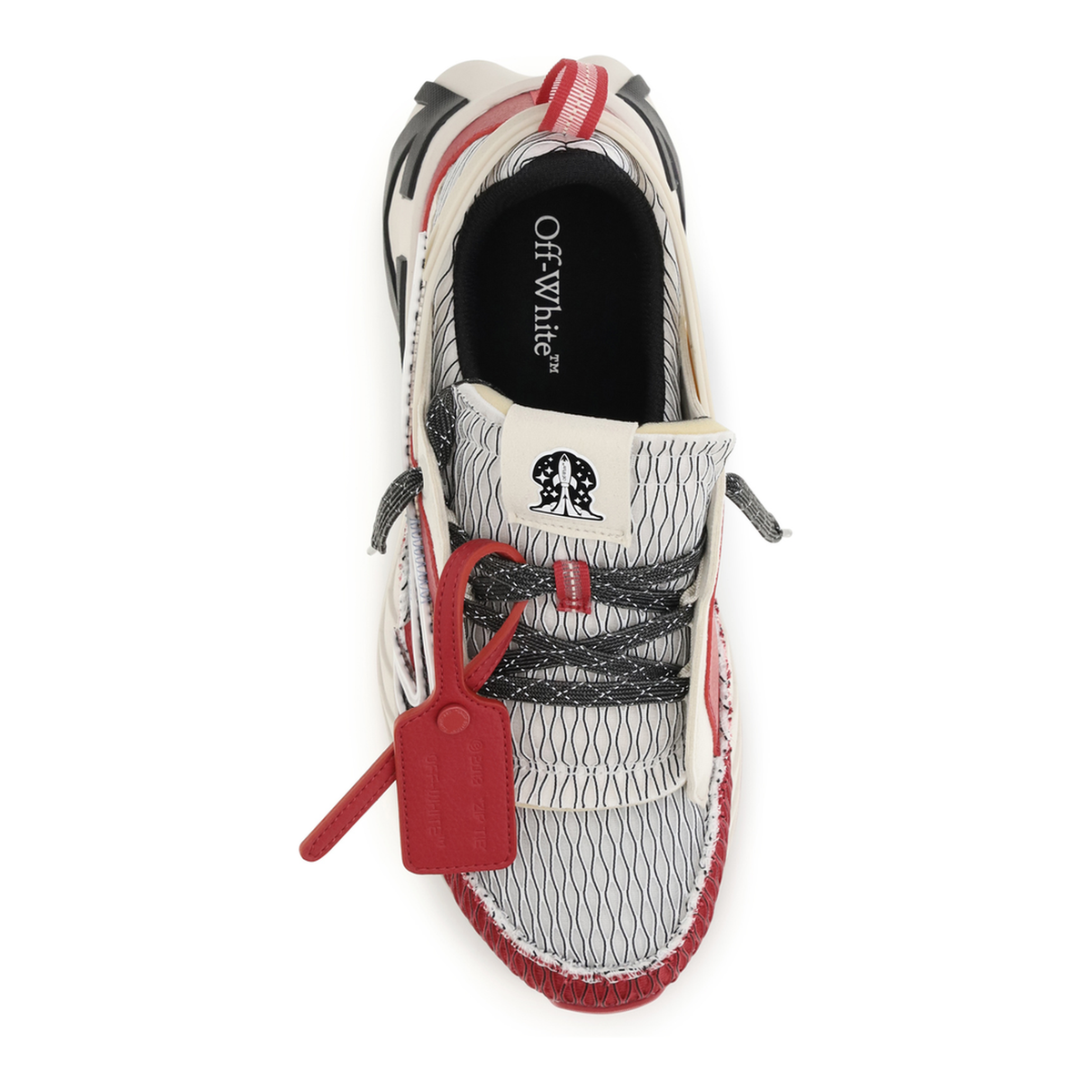MAYFEYR - Off-White - Space Memo Sneakers - OF05804609REDBLK