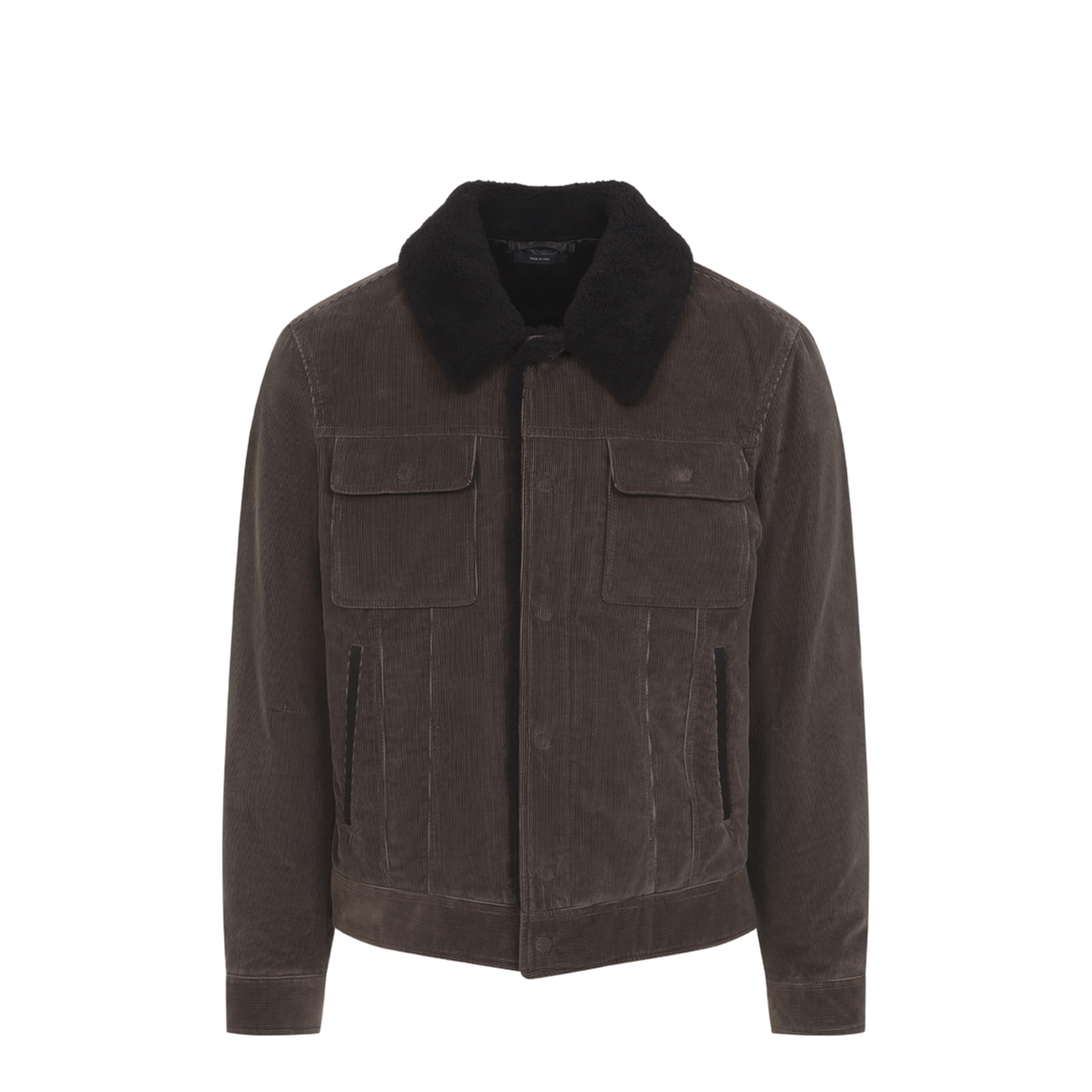 MAYFEYR - Tom Ford - 900 Wale Cord Sherling Collar Trucker - OBS083FMC330