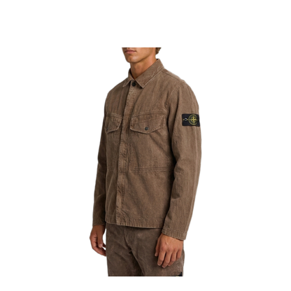 MAYFEYR - Stone Island - Lead Grey Overshirt - L2S151200029S0446V0062