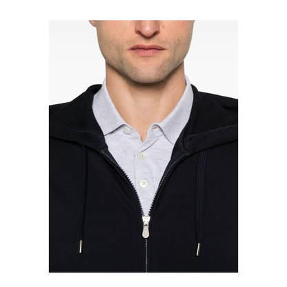 Cotton Zipped Hoodie