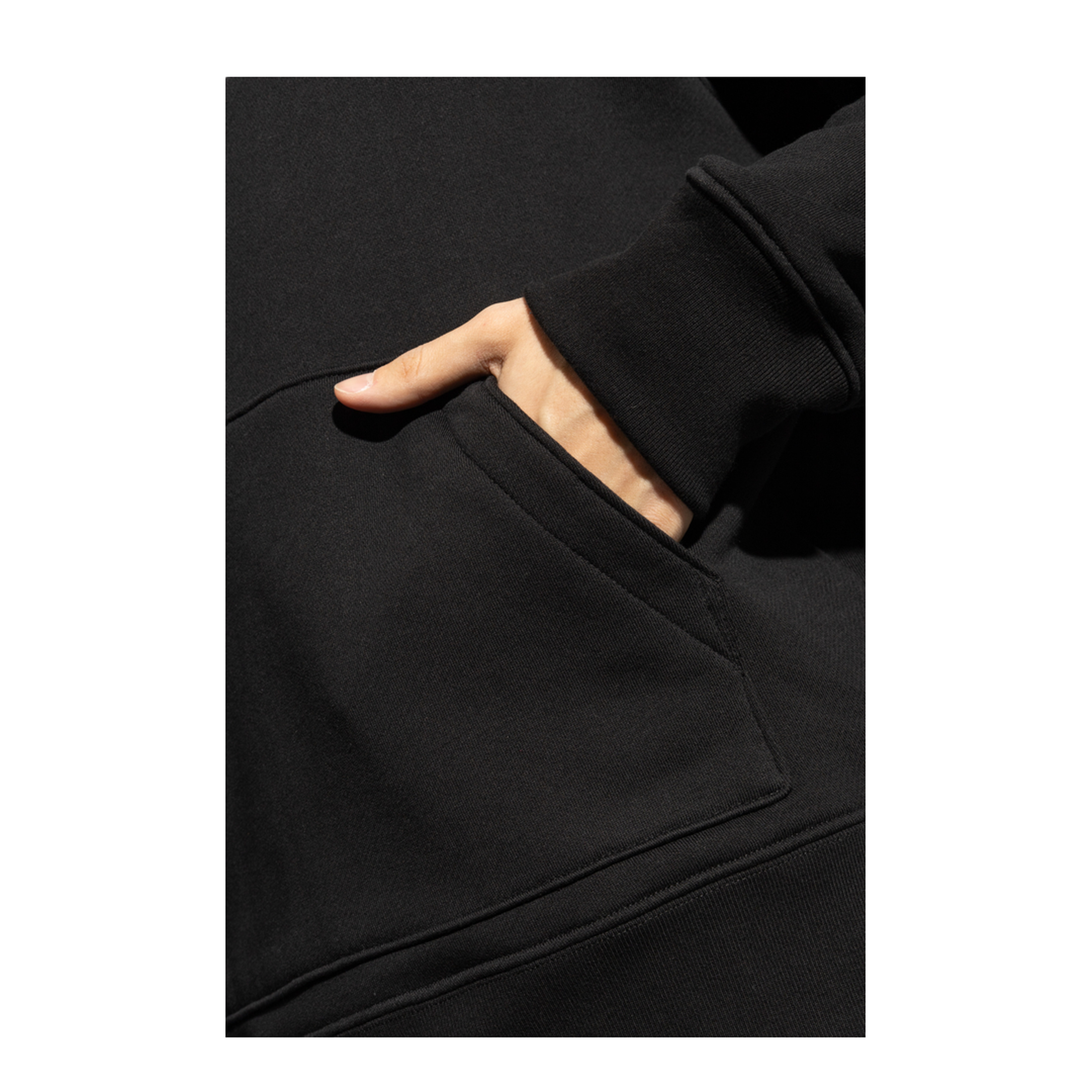 Core Logo Hoodie Black