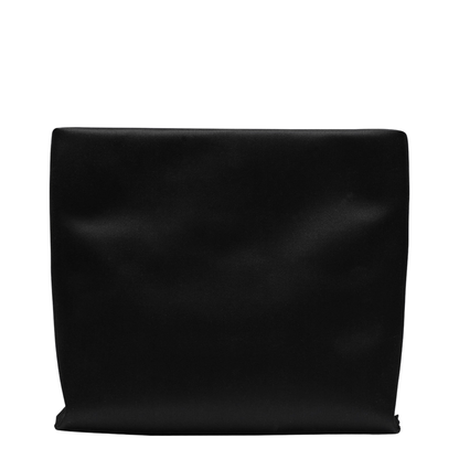 Trompette Strass Soft Clutch - Black