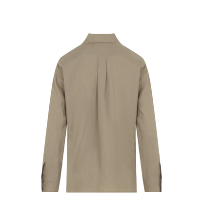 MAYFEYR - Max Mara - Linen M Logo Shirt - 2611111012600