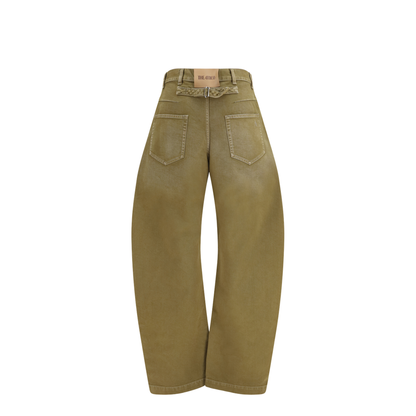 MAYFEYR - The Attico - Wide-Leg Jeans With Back Belt - 261WCP00321DDD121AA