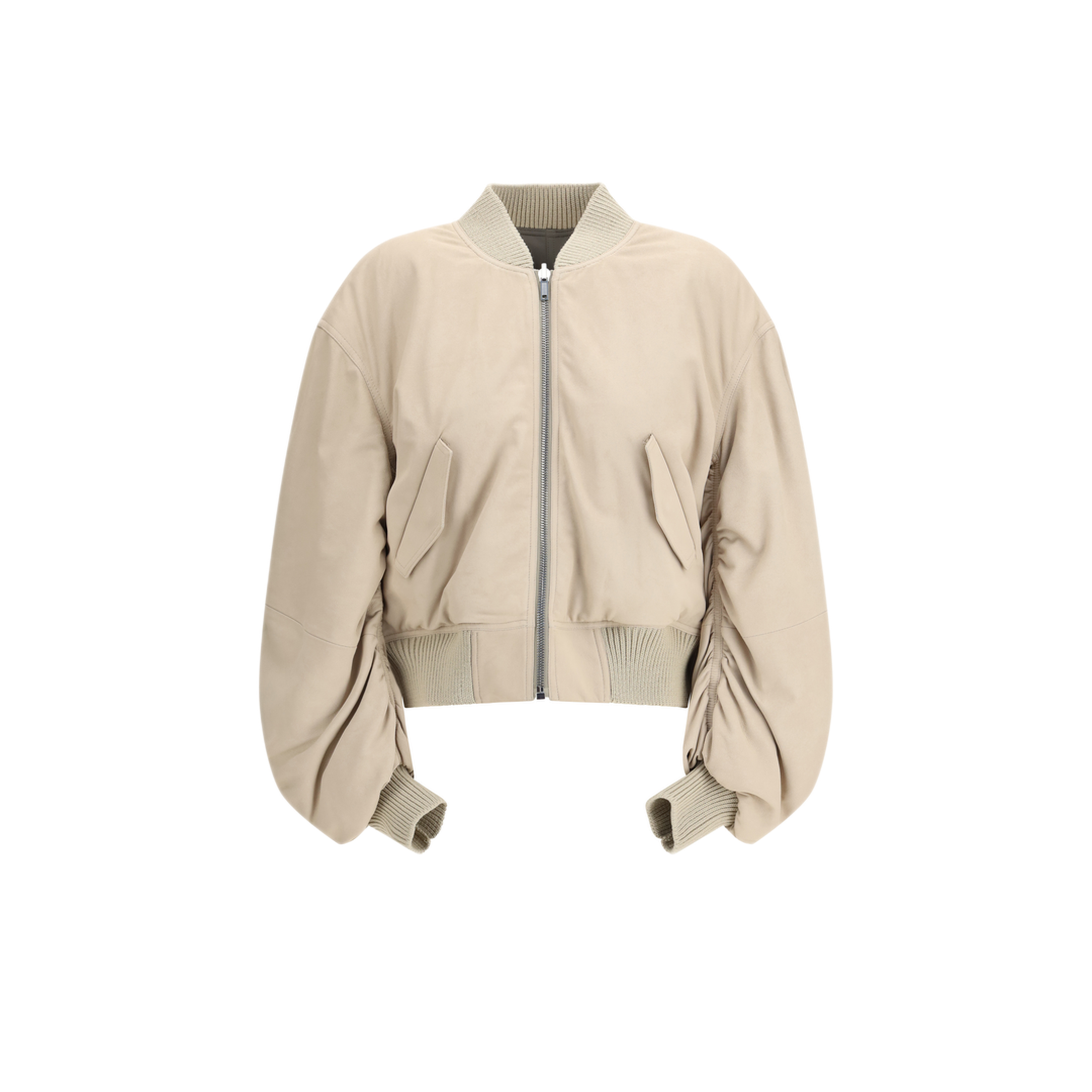 MAYFEYR - Rick Owens - Secchia Flight Bomber In Lamb Leather - RP01F674413835